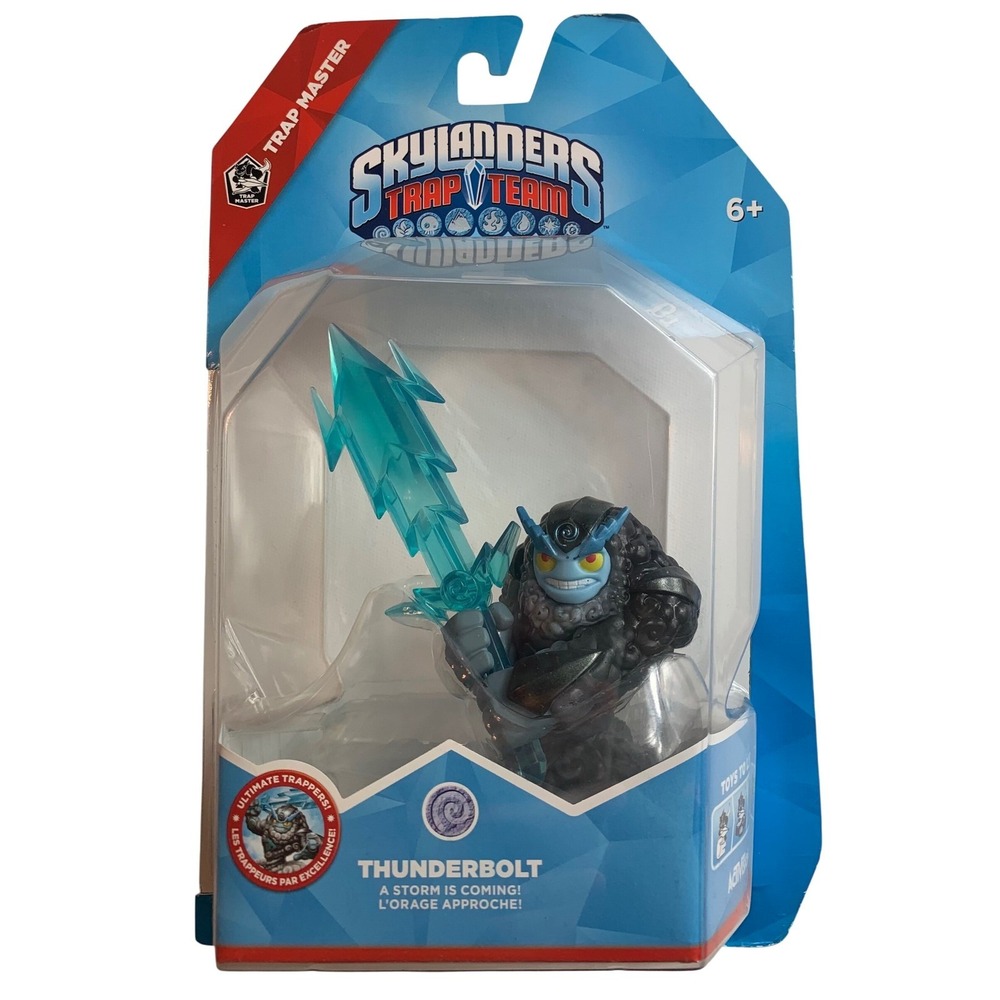 2014 Skylanders Trap Team Thunderbolt Trap Master Air Element Figure New 87171